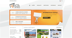 Desktop Screenshot of d2k.cz